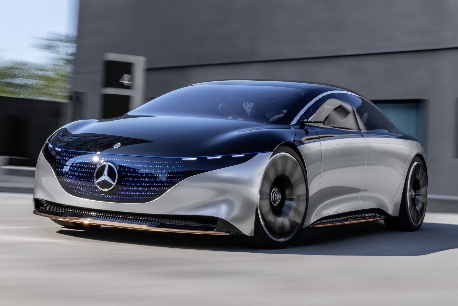 Mercedes-Benz Vision EQS: Tele van csillagokkal 8