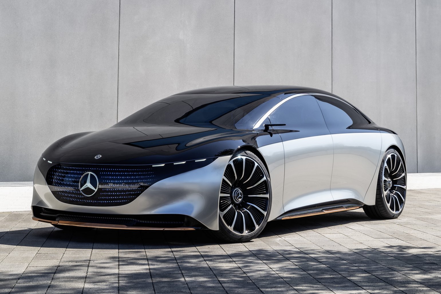 Mercedes-Benz Vision EQS: Tele van csillagokkal 17