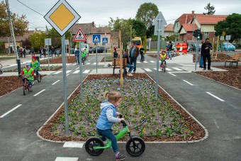 Meglepő extrája van az új budapesti KRESZ-parknak