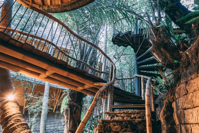 Ma már ezek az esőerdőbe épített bambuszházak menők, nem az ötcsillagos hotelek 2