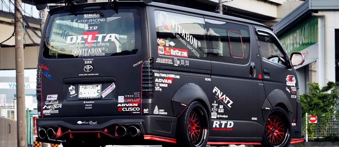 Toyota-kisbusz 600 lóerővel