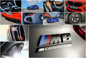 Több száz új fotón a BMW M8 Competition