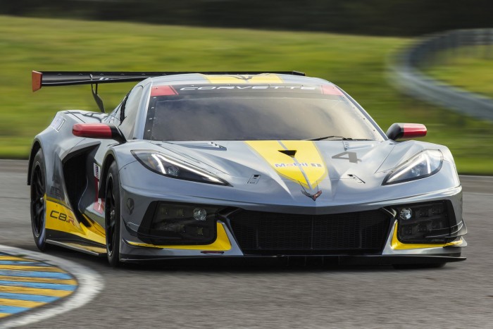 Már versenyautó is készült az új Corvette-ből
