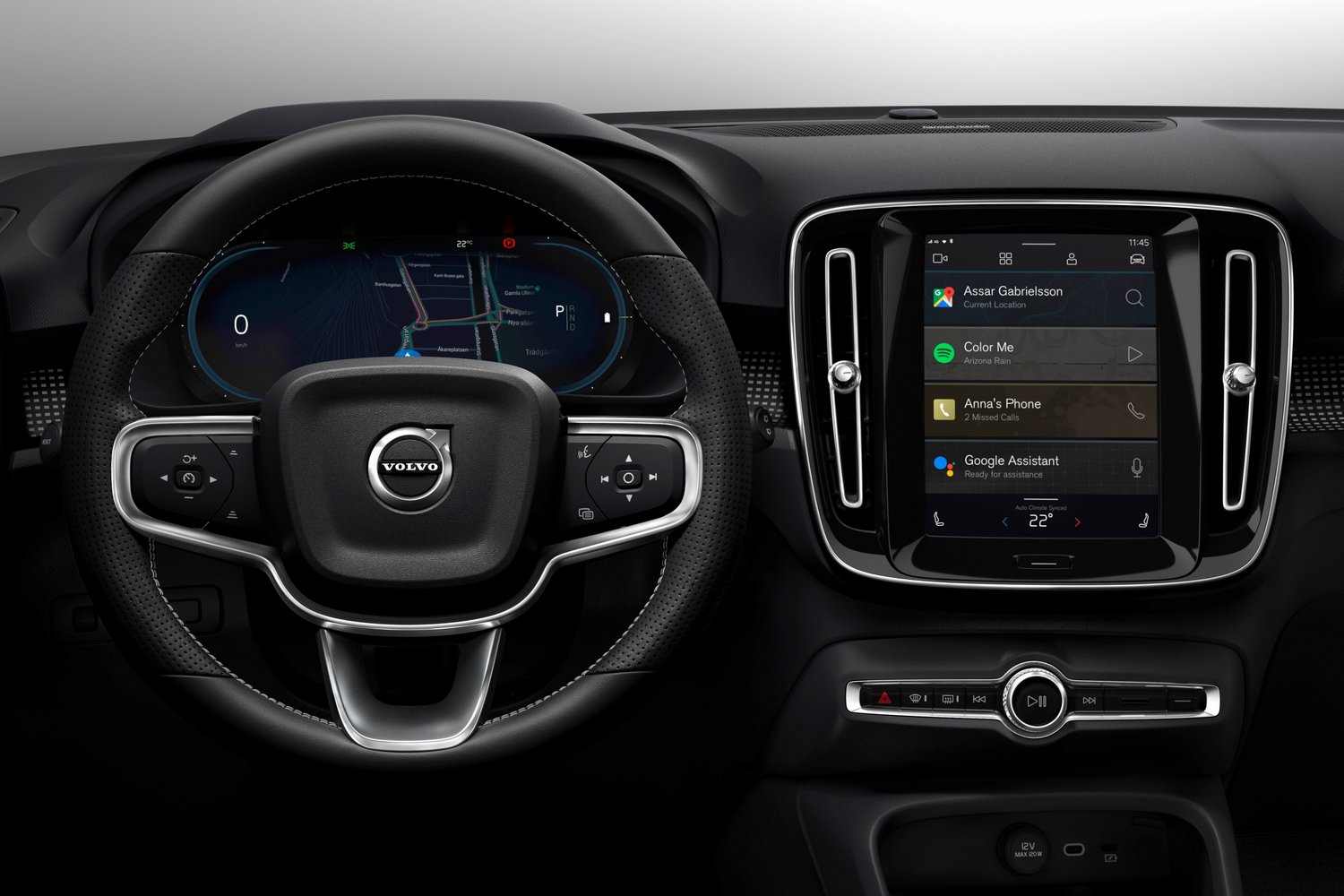 Fully electric Volvo XC40 introduces brand new infotainment system | Vezess | Vezess