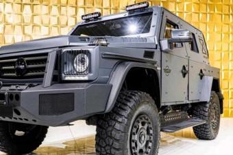 Ezzel a páncélozott G-Mercivel felkészülhetsz a zombiapokalipszisre is