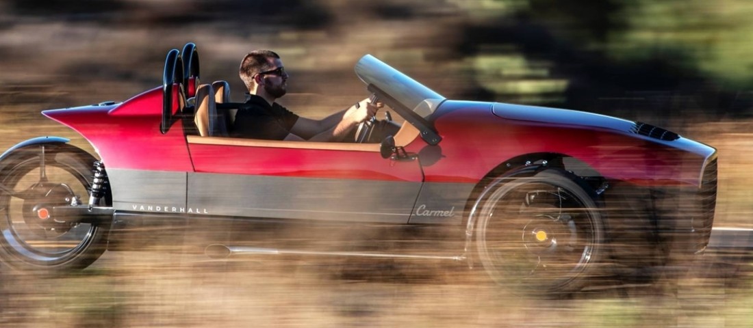 Háromkerekű élményautó, Amerikából