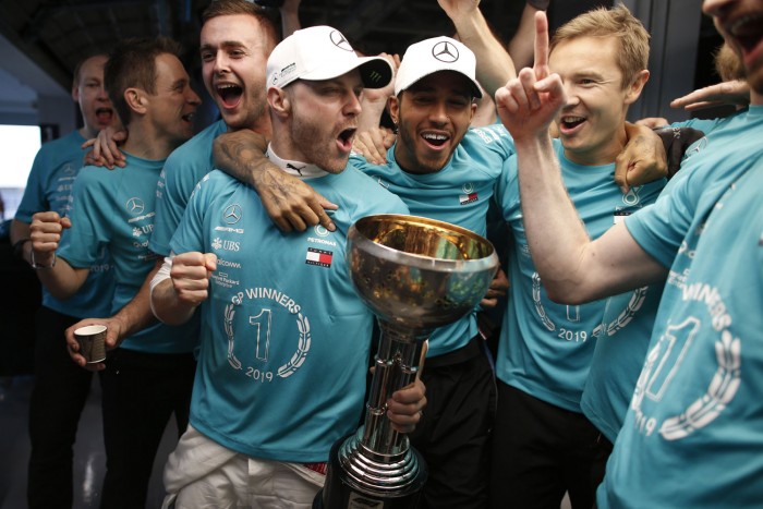 F1: A Merci 100. győzelmével lehet bajnok Hamilton 1