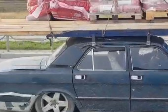 Semmi nem ül úgy, mint a cementtel rakott Volga