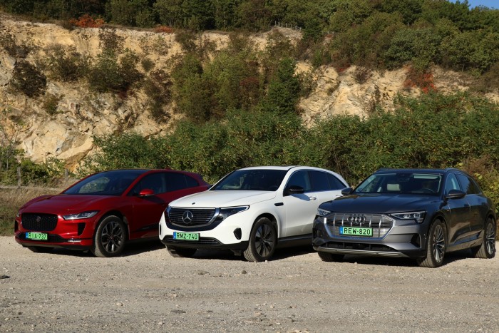Audi, Jaguar, Mercedes: kié a legjobb villanyautó? 1 Audi, Jaguar, Mercedes: kié a legjobb villanyautó? 1