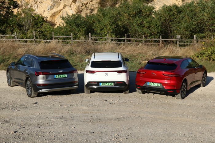 Audi, Jaguar, Mercedes: kié a legjobb villanyautó? 16 Audi, Jaguar, Mercedes: kié a legjobb villanyautó? 16