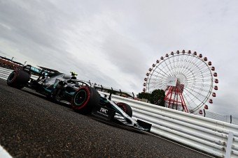 F1: Bottasé az ideiglenes pole-pozíció Szuzukában