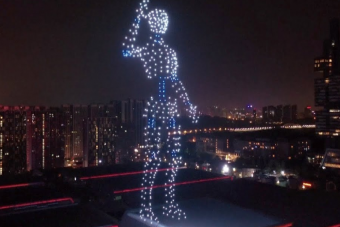 Itt az idő, hogy elfelejtsük a tűzijátékot és átvegye helyét a dróntánc