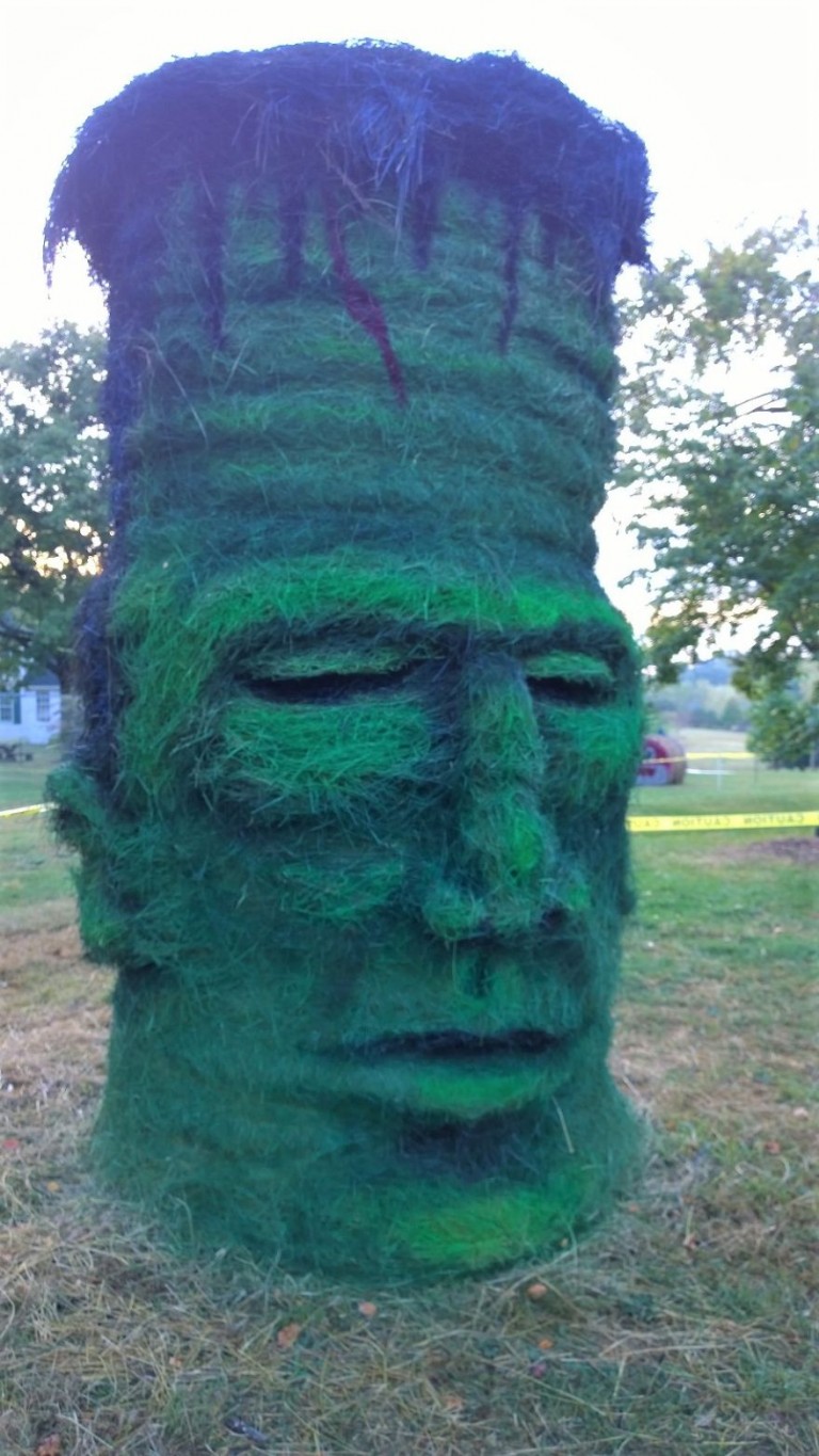 A kipingált faluszéli szalmabálák műfajában ez a csúcs 6