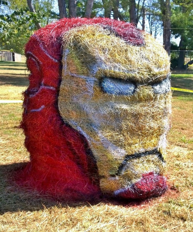 A kipingált faluszéli szalmabálák műfajában ez a csúcs 5