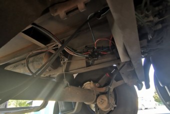 Féktárcsa nélküli kamionnal ment fel az M7-esre