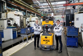 Automata targoncák segítik az MAN alkatrészellátását (x)