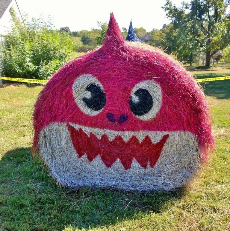 A kipingált faluszéli szalmabálák műfajában ez a csúcs 3