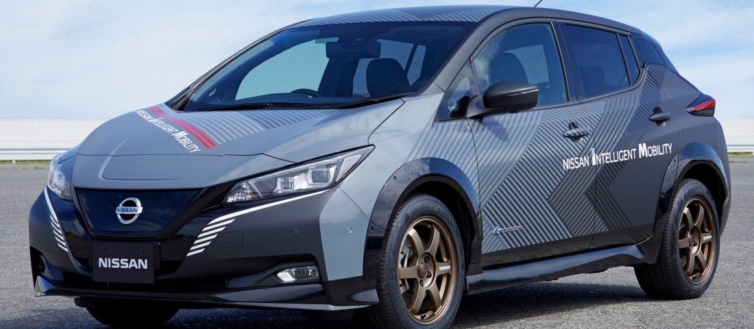 Összkerékhajtást kap a Nissan Leaf