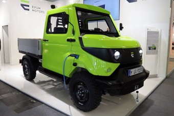 Elektromos Multicar aranyáron