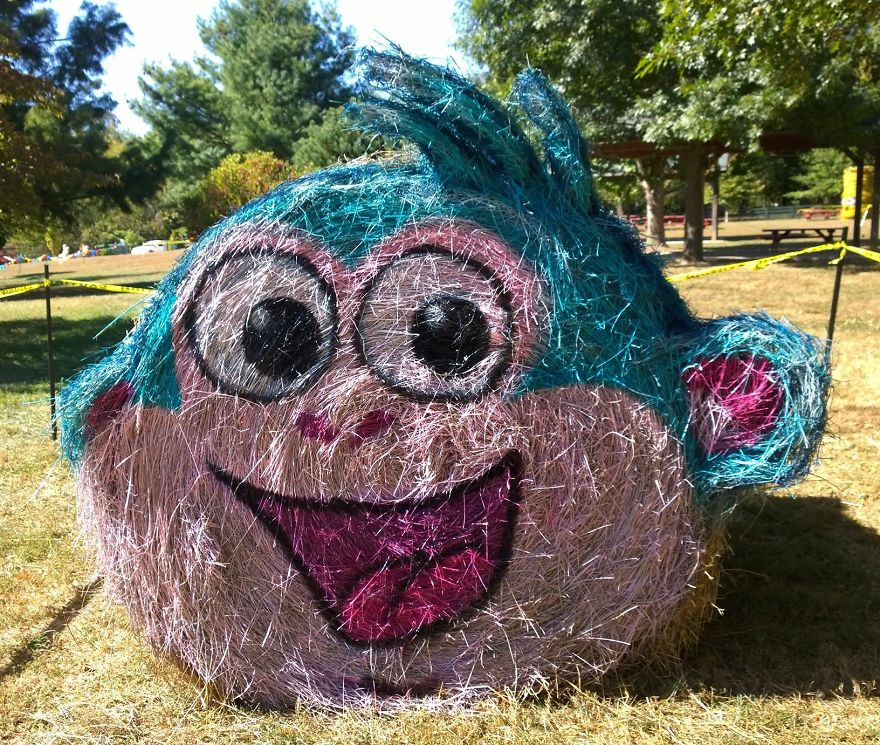 A kipingált faluszéli szalmabálák műfajában ez a csúcs 1