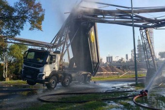 Óriási baleset a tiszaújvárosi olajfinomítónál