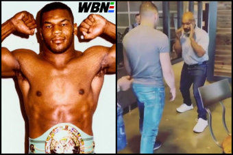 Az 53 éves Mike Tyson villantott pár ütést videón, naná, hogy megőrült tőle a net