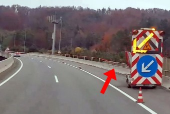 Így búcsúznak a kamionosok a mélybe zuhant kollégájuktól