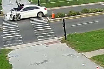 Felháborodásában elüttette magát a bringás