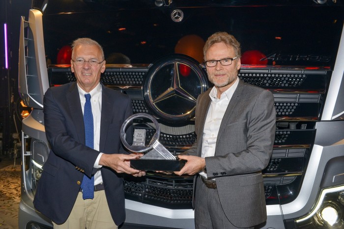 Az Actros lett a 2020 Év Teherautója 1 Az Actros lett a 2020 Év Teherautója 1