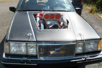 Íme a mindent alázó nagypapa-Volvo csekély 3000 lóerővel