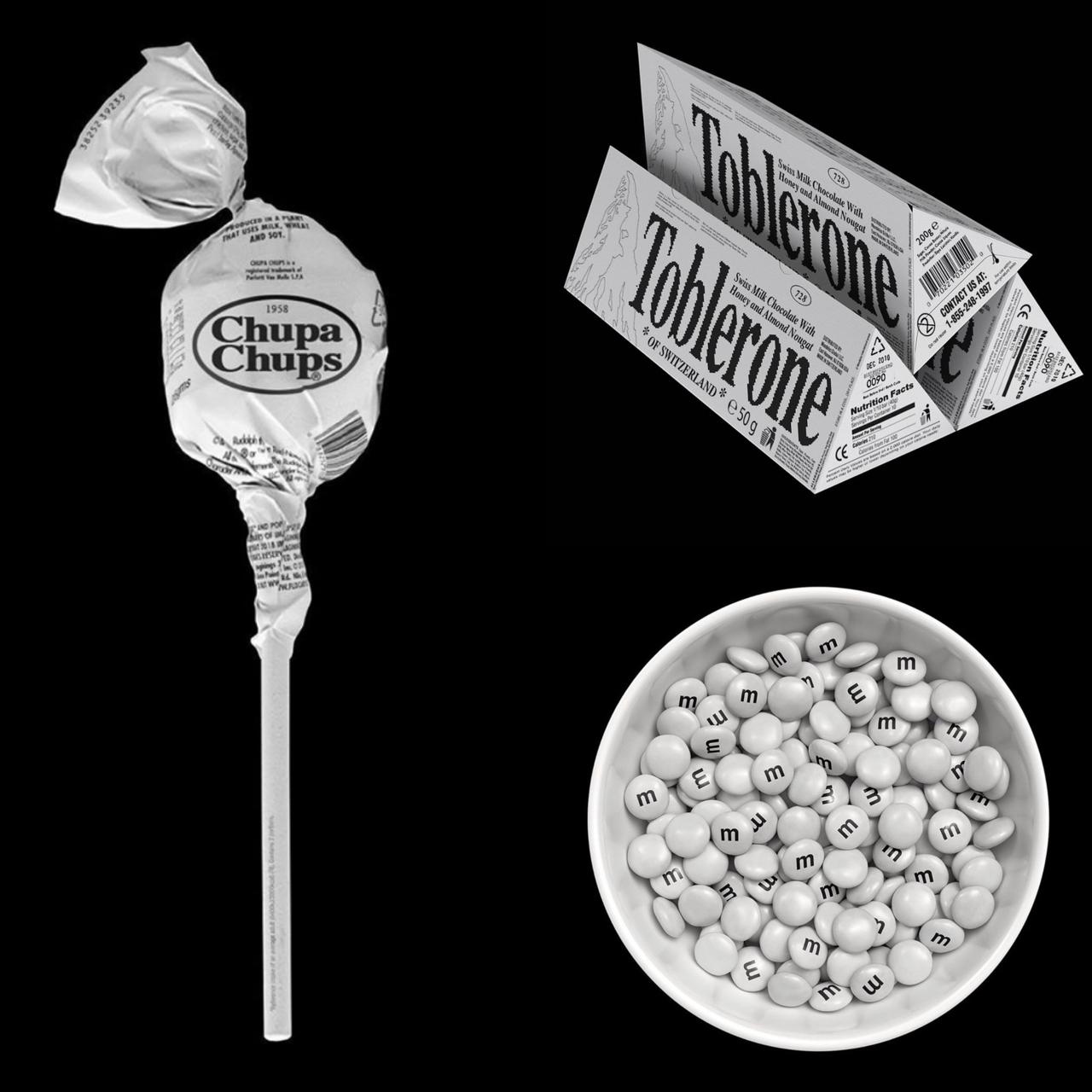 Ilyen lenne a reklám egy minimalista fekete-fehér világban 5