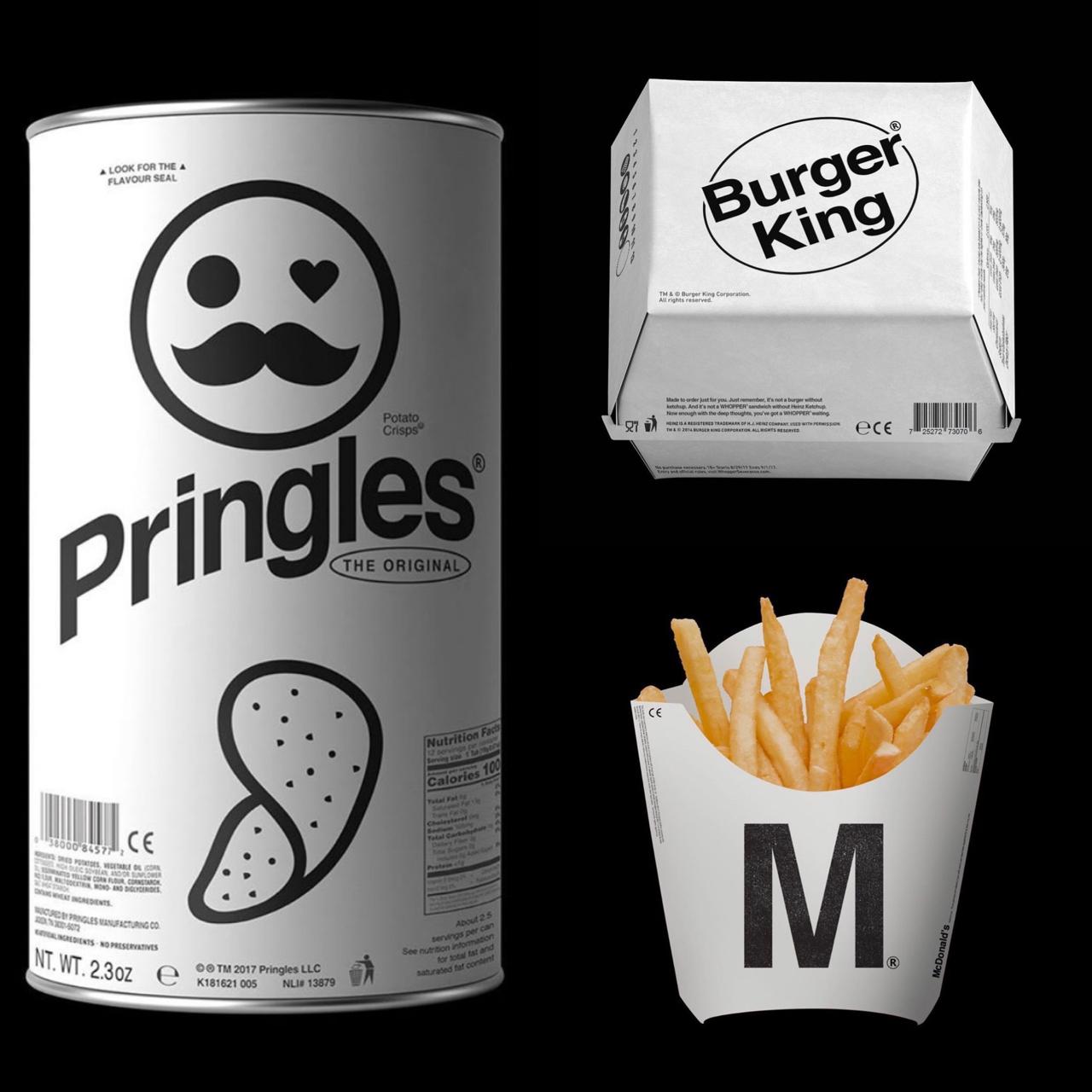 Ilyen lenne a reklám egy minimalista fekete-fehér világban 6