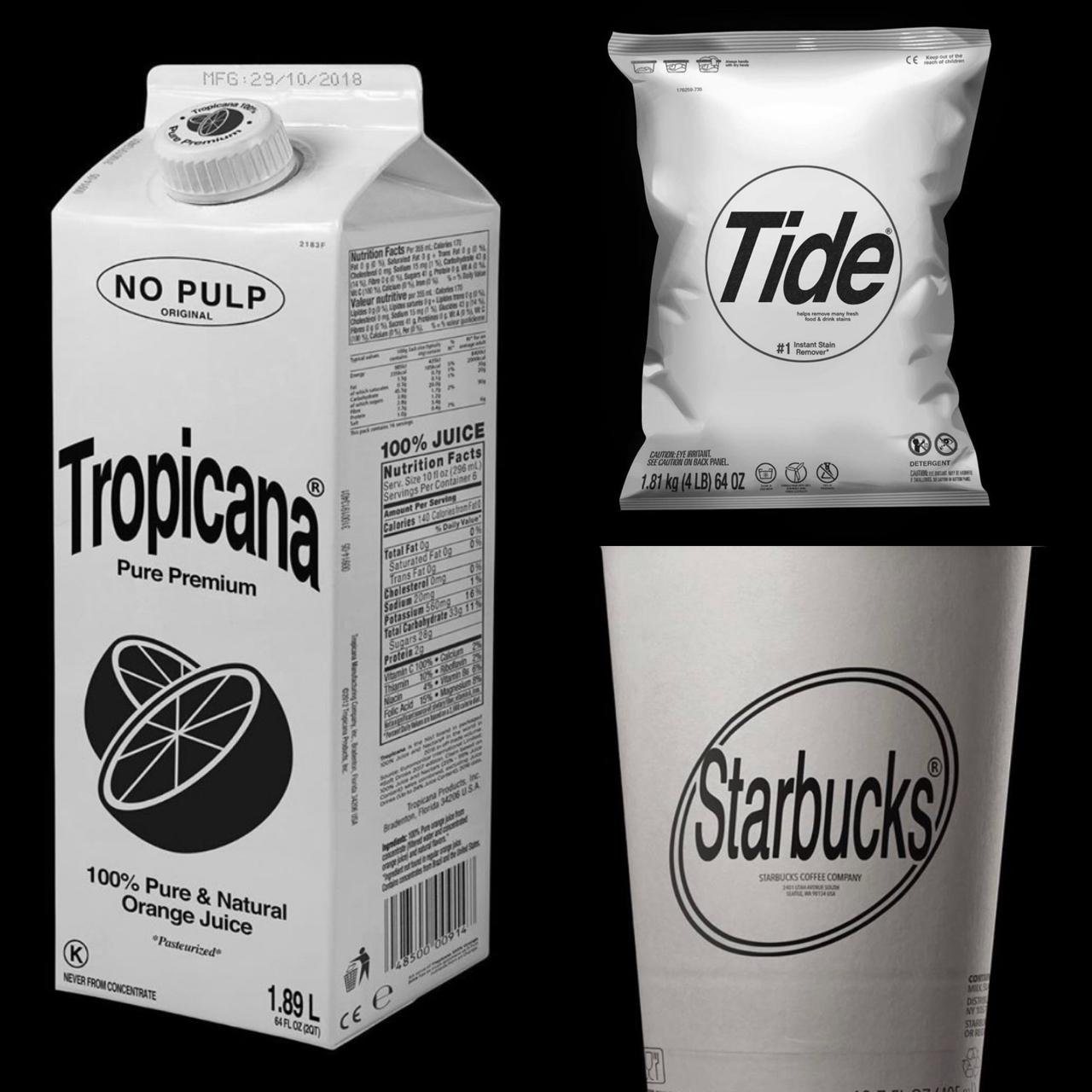 Ilyen lenne a reklám egy minimalista fekete-fehér világban 4