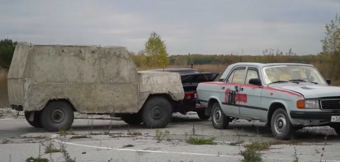 Ez az UAZ olyan kemény, mint a beton 1