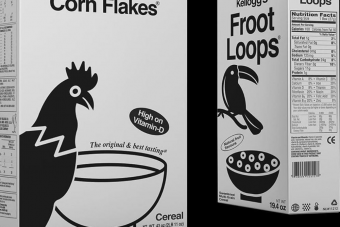 Ilyen lenne a reklám egy minimalista fekete-fehér világban