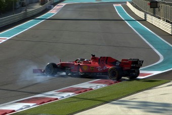 F1: Vettel csattanásával zárult a szabadedzés