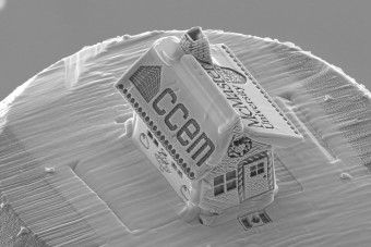 Csak mikroszkóppal látni a világ legkisebb mézeskalácsházát