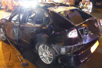 Felrobbant az illatosítóval telefújt autó