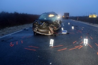 Horrorbaleset történt a 62-es úton, Seregélyesnél