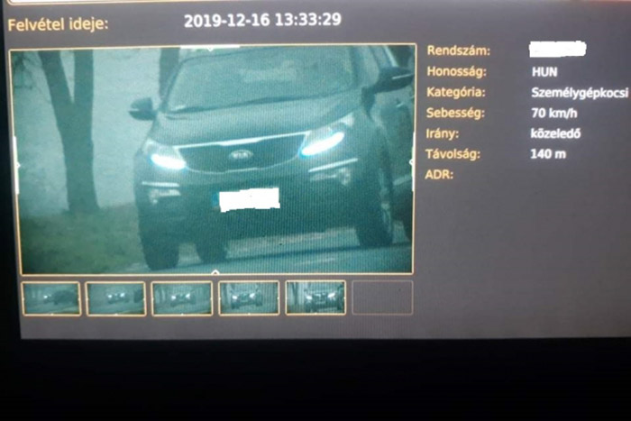 Átvette az új autót Borsodban, rögtön megbüntették 120 ezerre, és egy évig nem vezethet