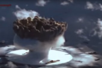 Ezt találták egy vízalatti atomrobbanás helyszínén