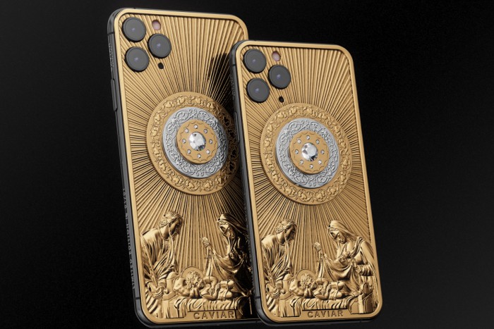 Betlehemi jelenettel aranyozták be az új iPhone-t