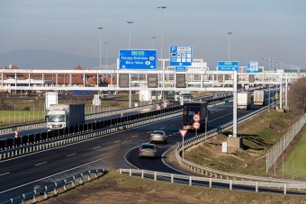 Itt folytatódik az M1-es autópálya felújítása