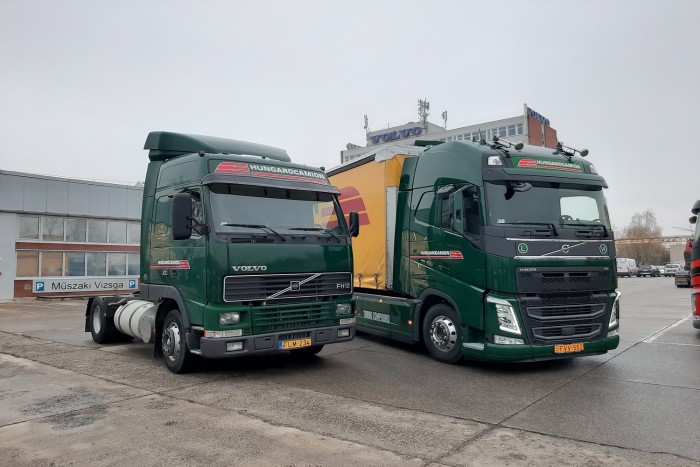 Újra a hazai utakon a Hungarocamion 25 Újra a hazai utakon a Hungarocamion 25
