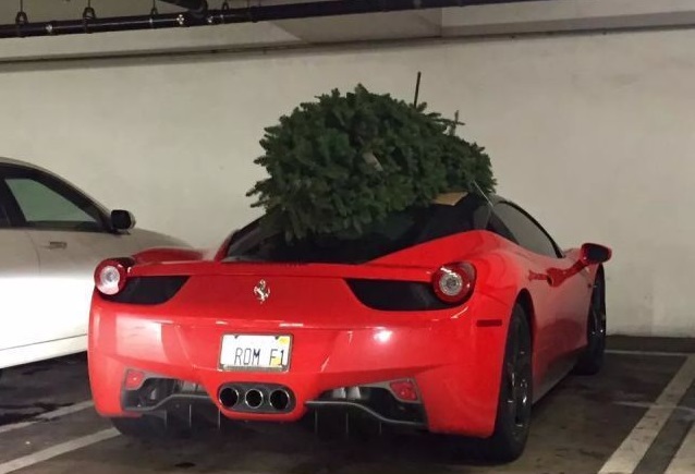 Így viszik haza a karácsonyfát a pofátlanul gazdagok 8