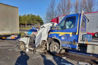 Megrázó fotón az M1-esen történt tragédia