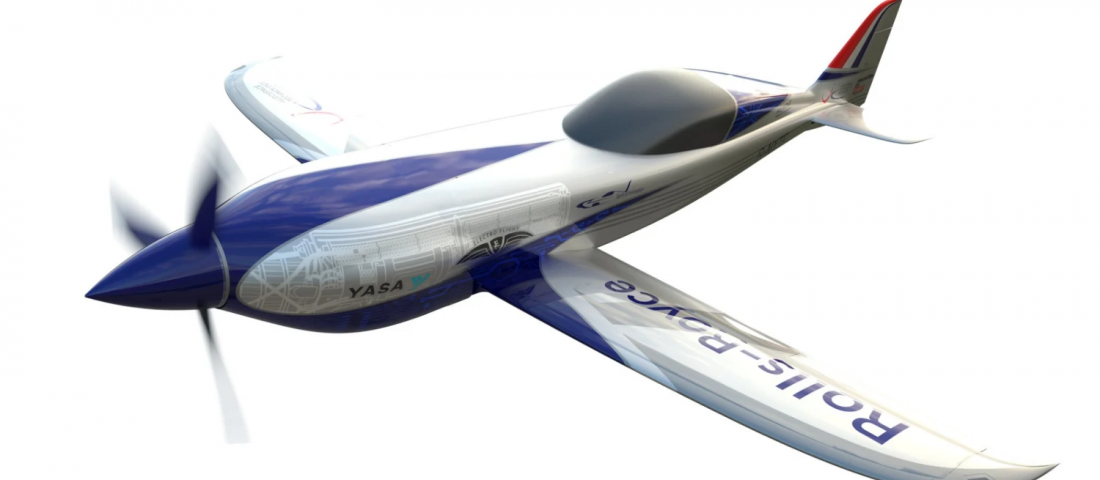 Villannyal repül villámgyorsan a Rolls-Royce gépe