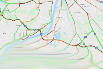 Iszonyatos dugó bénítja az M0-st, nem lehet haladni