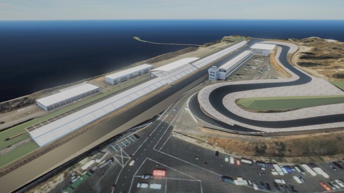 Képeken az új F1-es pálya döntött kanyarja 3