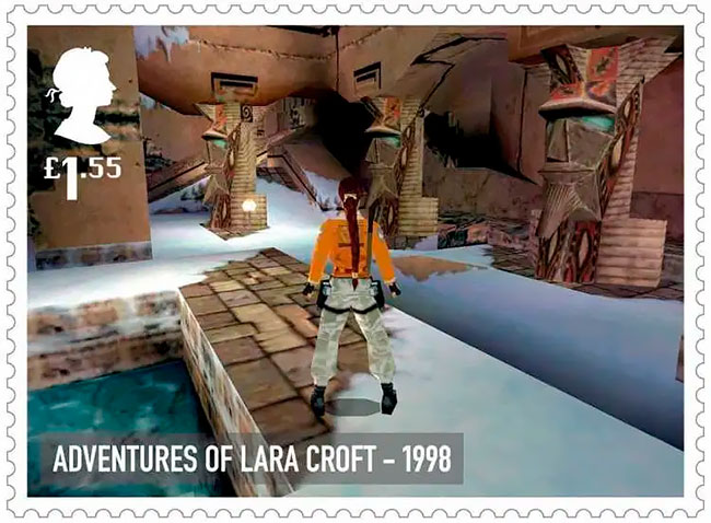 Videojátékok képeivel díszített bélyegeket adott ki a brit posta 13